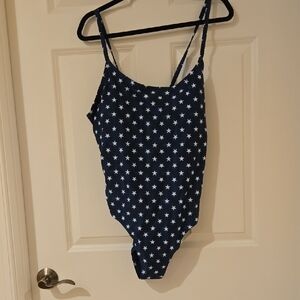 Old Navy Dark Blue Swimsuit with White Stars